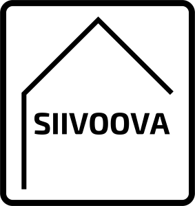 Siivoovan logo mustalla värillä