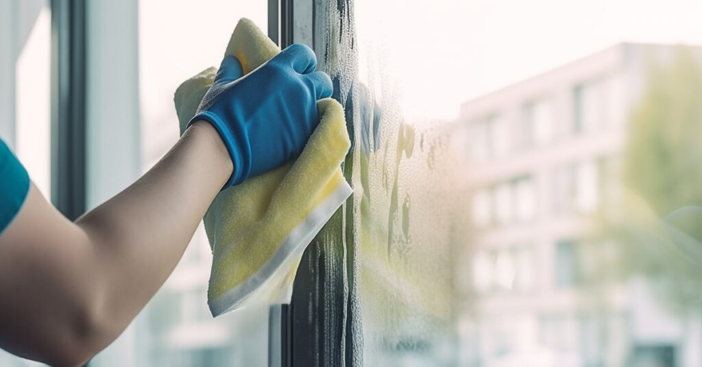 ikkunoiden pesu valineet